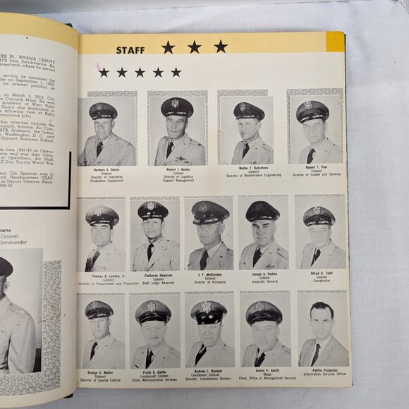 Robins Air Force Base 1959 Directorate of Maintenance Engineering History Book - Picture 9 of 13